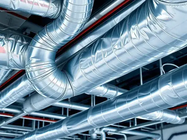 Commercial ductwork installation