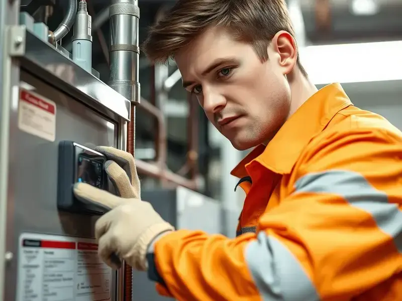 Professional furnace repair service